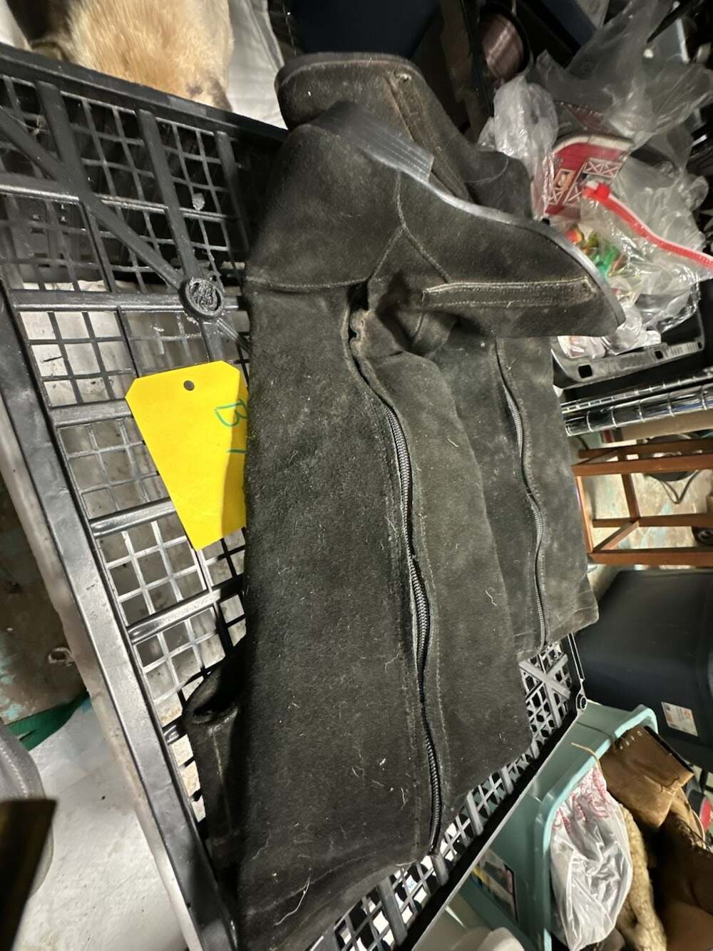 Mister Black Suede Over-the-Knee Boots Size 9